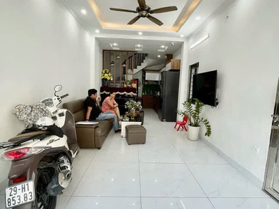Bán nhà mới -đẹp phố ngọc trì-long biên, 35m2,5 tầng,mặt tiền 3.5m, 6.3 tỷ.ô tô đỗ cửa. 2