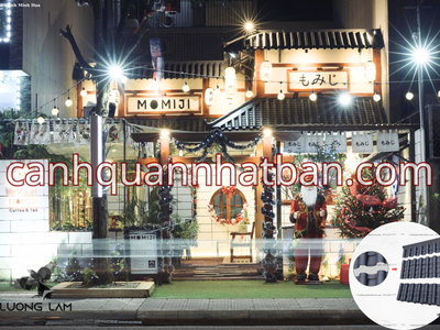 Cách trang trí noel với ngói nhựa âm dương Nhật Bản 2