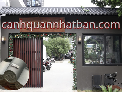 Cách trang trí noel với ngói nhựa âm dương Nhật Bản 0