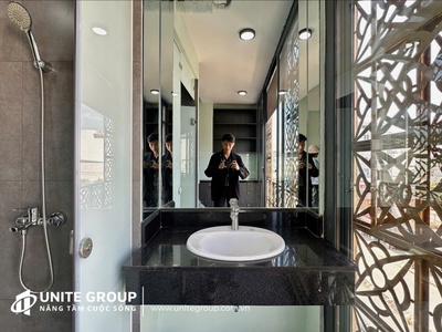 Studio ban công thoáng hiện đại Huỳnh Tấn Phát Q7 16