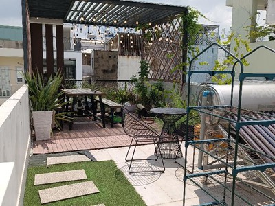 Bánnhà mặttiền thôngtâyhội p10 q.gòvấp 62m,trệt2lầu s.thượng, 7tỷ4tl 4