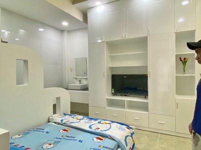 Hẻm 5m, 48m2, 4 tầng đẹp, 1/đường số 14 ngay lê văn quới, full nội thất giá chỉ 6.x tỷ 3