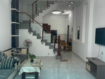Nhà mới 2 mặt tiền 3 tầng 51m2, hẻm xe hơi thông 2279 huỳnh tấn phát thị trấn nhà bè, 5.1 tỷ 1