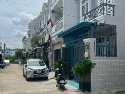 Nhà mới 2 mặt tiền 3 tầng 51m2, hẻm xe hơi thông 2279 huỳnh tấn phát thị trấn nhà bè, 5.1 tỷ 0