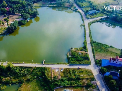 Bán đất view hồ phú mãn tay chạm nước 90.2m nở hậu full thổ cư 3.7 tỷ. 1