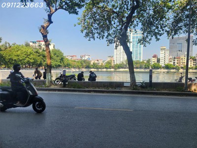  cho thuê nhà mặt hồ đắc di, đống đa - 60m  x 5 tầng - kinh doanh đỉnh 1