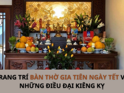 Trang Trí Bàn Thờ Gia Tiên Ngày Tết Đơn Giản   Bí Quyết Tạo Không Gian Tết Hoàn Hảo 0