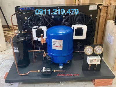 Lên hoàn thiện cụm máy nén kho lạnh Danfoss Piston 3 hp MTZ36JG4BVE 0