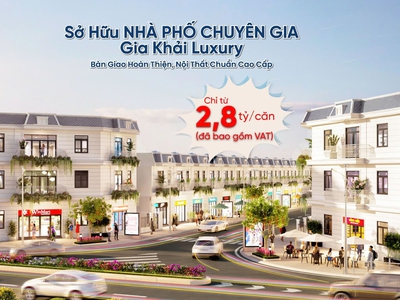 Sở hữu ngay phố chuyên gia gia khải luxury - vị trí vàng tại bến cát - bình dương 1