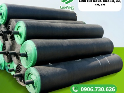 Lưới che nắng được làm từ nhựa HDPE nguyên sinh 1