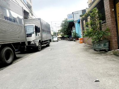 Nhà ngang hiếm 5m, hẻm xe tải an dương vương, phường an lạc, quận bình tân.dt 70m2 x 3 tầng . giá 0