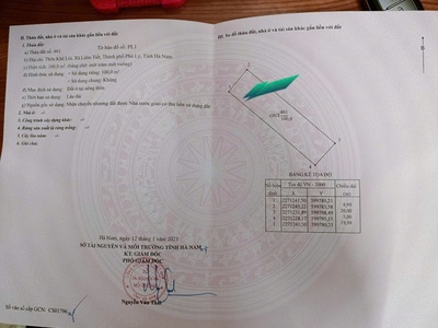 Bán 2 lô đất phân lô thành đạt, phủ lý, hà nam  cạnh bệnh viện bạch mai .  diện tích: 100m2, giá 4
