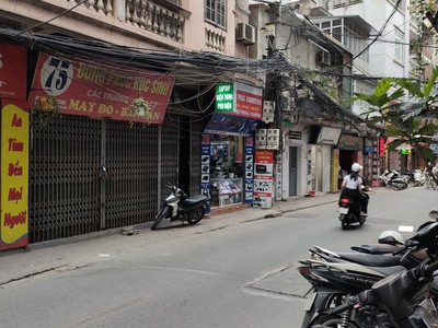 Hàng quá hiếm mặt phố giáp bát 38m, 4 tầng, mặt tiền 3.3m, 10.5 tỷ hoàng mai.  mặt phố giá rẻ bất 4