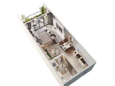 Căn hộ đa chức năng tiêu chuẩn 5 2