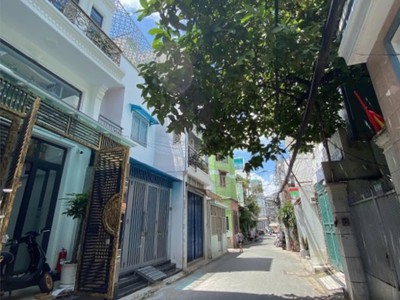 Hẻm nhựa 8m - ôtnn - quận 10 - bắc hải - cư xá tự do - cv  lê thị riêng-65m2 - 4 lầu nhà đẹp - ở 0