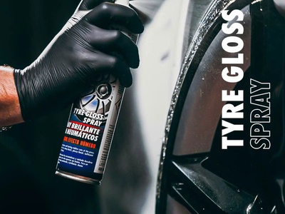 Xịt bóng lốp dạng ướt - Sonax xtreme tyre gloss spray wet look 2