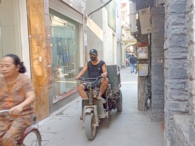 Nhà bùi xương trạch   ngõ ô tô - kinh doanh   1 nhà ra phố - nhà mới- nội thất nhập   6 tầng- mt 0