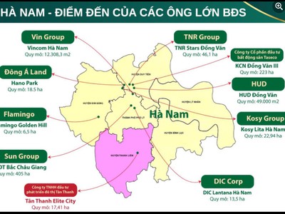 Đất nền KĐT kiểu mẫu Tân Thanh Elite City Hà Nam. Cạnh đường 68m giá chỉ từ 14 tr/m2 3