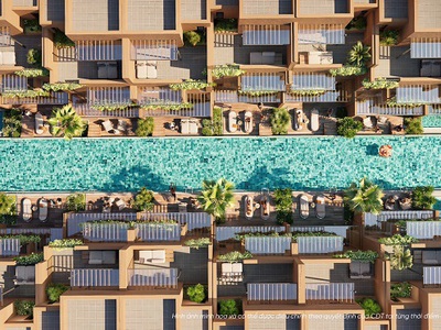 Tại caraworld cam ranh, khu flex town là sự giao thoa kiến trúc giữa các nền văn hóa trên thế giới 2