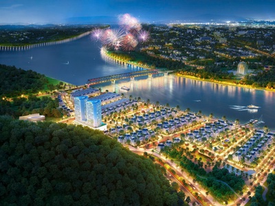 Giá 50,x triệu/m2 - nhà bên sông chảy dòng thịnh vượng - vinh riverside - tp vinh 4