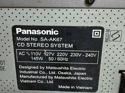 Bán bộ panasonic sa-ak67 có sub bên trong bass 1