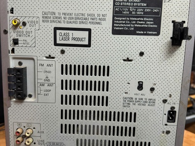 Bán bộ panasonic sa-ak67 có sub bên trong bass 0