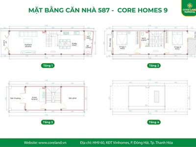 Nhà đẹp giá rẻ nhà 3 tầng Phố Đông Tác P. Đông Thọ. Diện tích sàn: 112m . Giá bán: 1,65 tỷ. Công năn 0