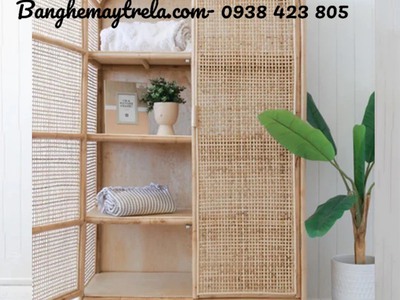 Tủ mây tự nhiên đựng đồ 4