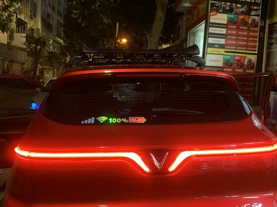 Led cánh chim trước sau cho xe VF5 1