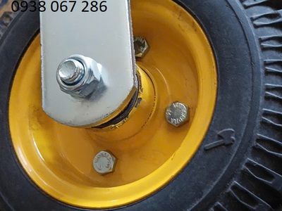 Mua Bánh xe đẩy cao su thép tải trọng 200kg tại TP.HCM 0