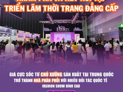 Triển lãm fashion show đỉnh cao tại Việt Nam - điểm hẹn thời trang lớn nhất Châu Á 0