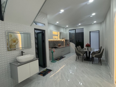 Nhà mới đón tết, hẻm thông ngay hậu giang, phường 12, quận 6. dt 80m2 x 2 tầng . nở hậu giá 7.9 tỷ 2