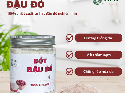 Tẩy Tế Bào Chết Với Bột Đậu Đỏ 0