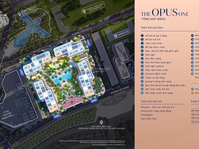 Thông tin 30 căn hộ 3pn tại the opus one, vinhomes, quận 9 0