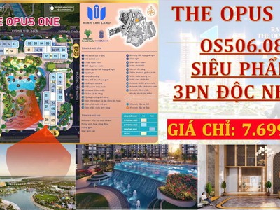 Thông tin 30 căn hộ 3pn tại the opus one, vinhomes, quận 9 4