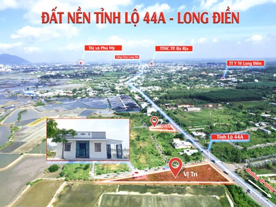 Nhà vườn 350m2 sát dự án gold coast long điền nhựa 12m tc 80 m2 shr giá 5.5tr/m2 1