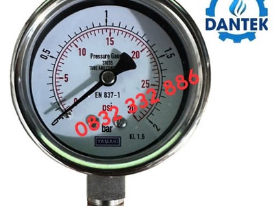 Đồng Hồ Áp Suất Yamaki 0-2 Bar Dành Cho Dự Án Công Nghiệp Tại Cần Thơ 0