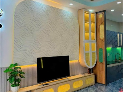 Hẻm 1 sẹc sát mt - gần emart phan huy ích - 40m2  4x10  2 tầng 2pn - tặng full nt - 4 tỷ bl 4