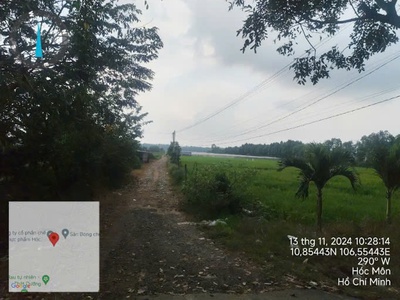 Bán gấp 1.6 ha đất ngay chợ xuân thới thượng, cách mặt tiền đường xuân thới thượng chỉ vài trăm 3