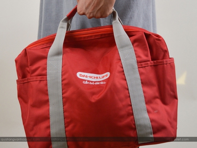 Túi xách du lịch in thêu logo theo yêu cầu giá tốt tại HCM 3