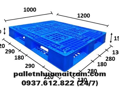 Pallet nhựa miền Nam giá rẻ, chất lượng cao giao hàng tận nơi 3