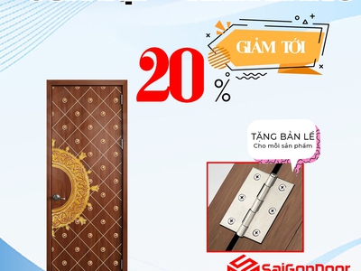 Sang Trọng   Bền Bỉ Với Cửa Nhựa Composite Từ SaiGondoor 1