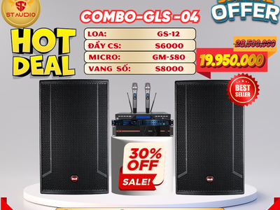 Bán Combo 04 -  Dàn karaoke gia đình GLS giảm đến 30 0