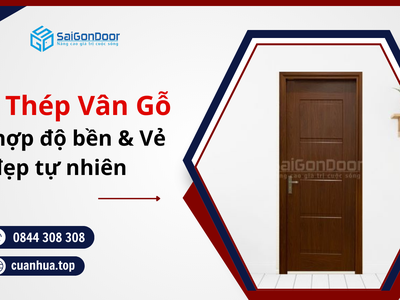 Cửa Thép Vân Gỗ Sự Kết Hợp Độ Bền Và Vẻ Đẹp Tự Nhiên 4