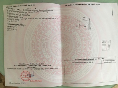 Bán đất 2 mặt tiền diên toàn ngay ngã tư bến xe phía nam. khu dân cư đông đúc. gần chợ và trường 2