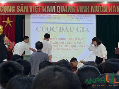 Bán đất Đấu giá tại TDP số 8  A23 và A30 , Ngọc Xuyên, Đồ Sơn, Hải Phòng 1