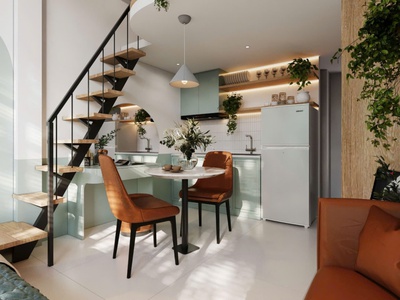 Duplex cửa sổ thoáng mới tinh Trần Xuân Soạn Quận 7 1