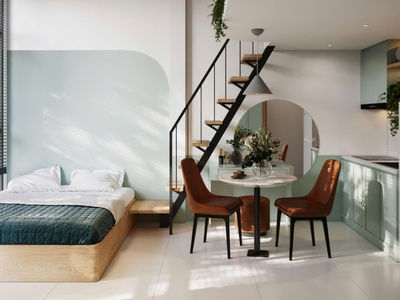 Duplex cửa sổ thoáng mới tinh Trần Xuân Soạn Quận 7 2