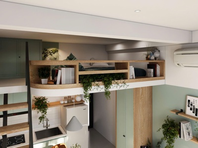 Duplex cửa sổ thoáng mới tinh Trần Xuân Soạn Quận 7 4