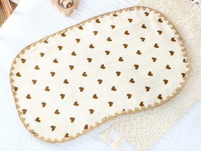 Gối xô sơ sinh Hàn Quốc 10 lớp họa tiết xinh xắn, sợi tre mềm mịn, thấp hút mồ hôi cho bé 1